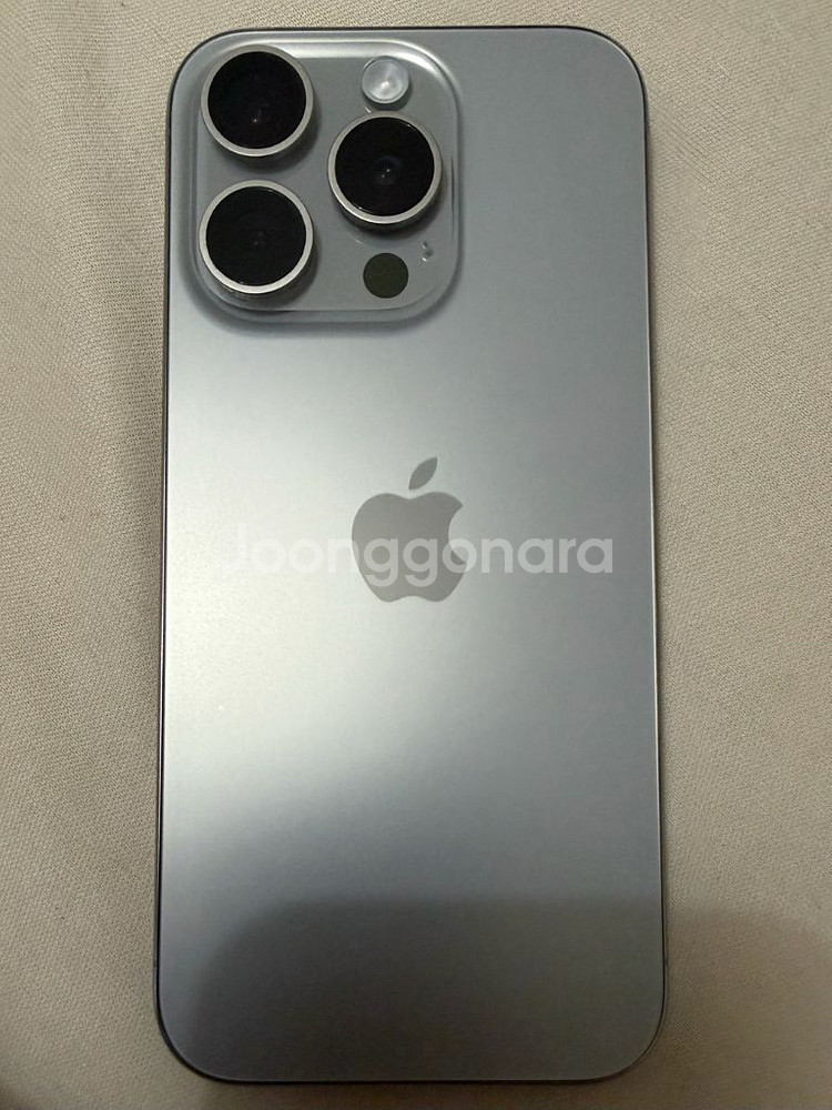 아이폰15프로 128gb 북미판 + 애플케어--0