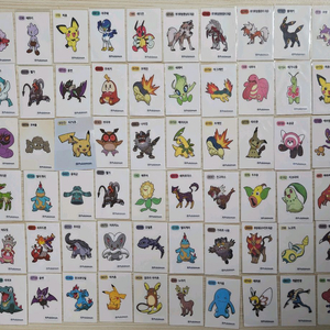 포켓몬 띠부씰 (계속 업뎃중) 이미지