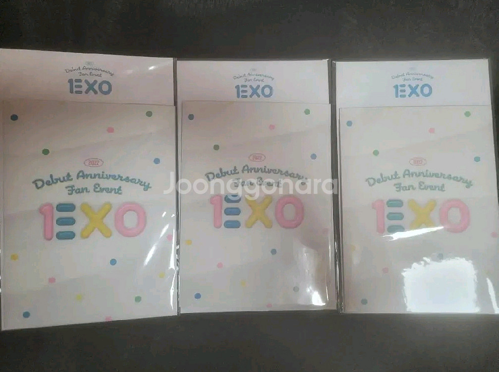 미개봉) 엑소10주년 카이 세훈 수호 스페셜ar티켓--0