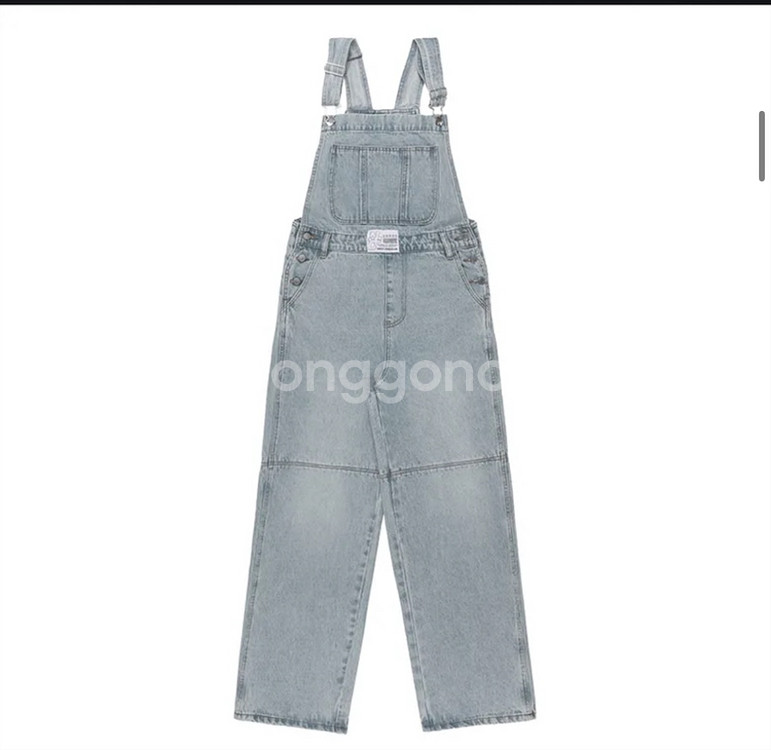 팬시클럽 유쓰 데님 오버롤--0