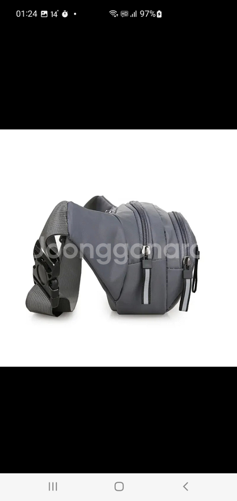 허리 힙색 아웃도어 허리가방 등산 낚시 캠핑 크로스백--2