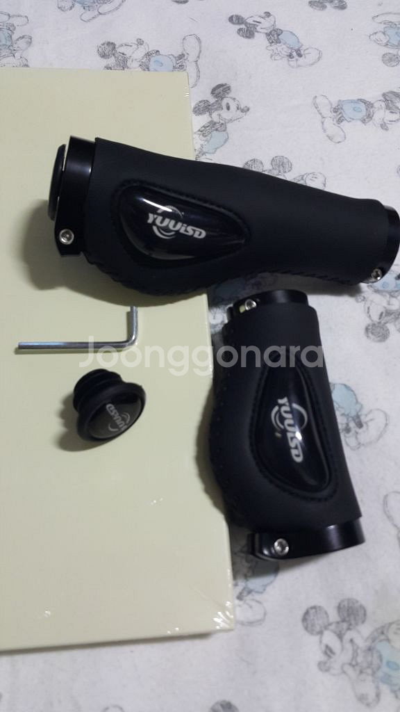 자전거 핸들그립 전기자전거 가죽재질 퀵보드 MTB--0