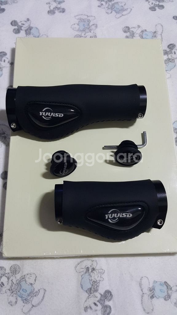 자전거 핸들그립 전기자전거 가죽재질 퀵보드 MTB--2