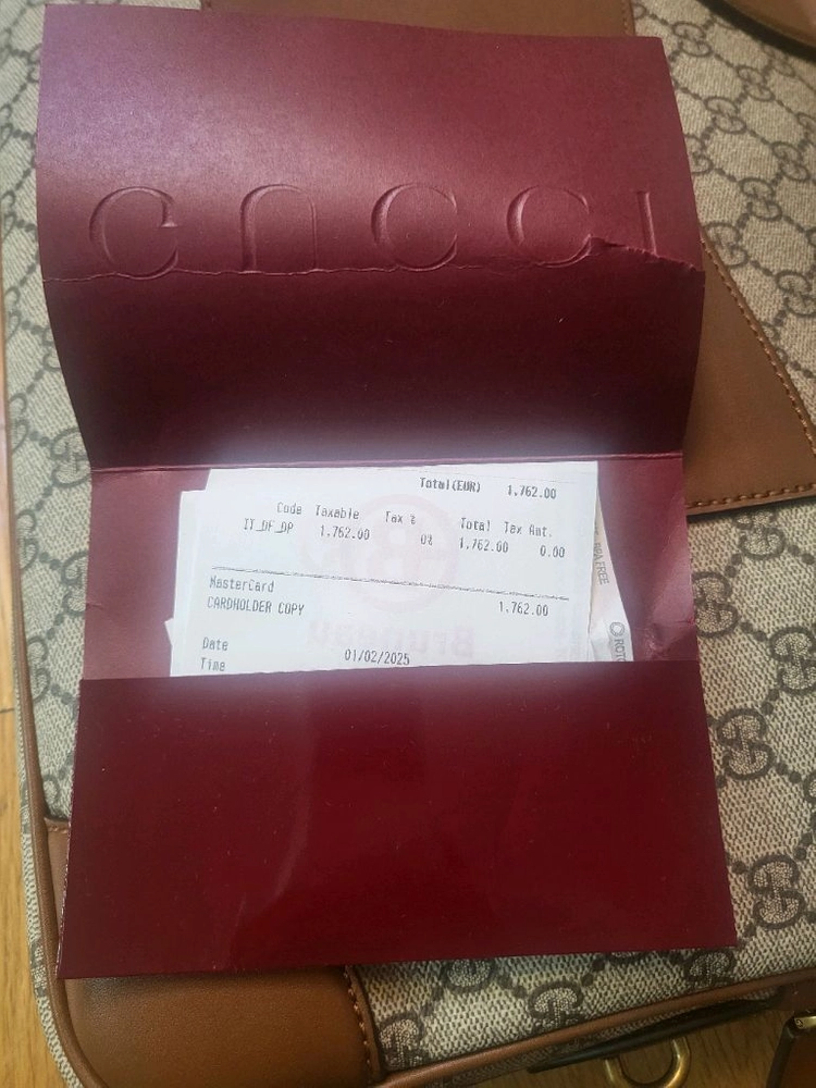 (정품)구찌 GG엠블럼 브리프케이스 팝니다(새상품) 이미지