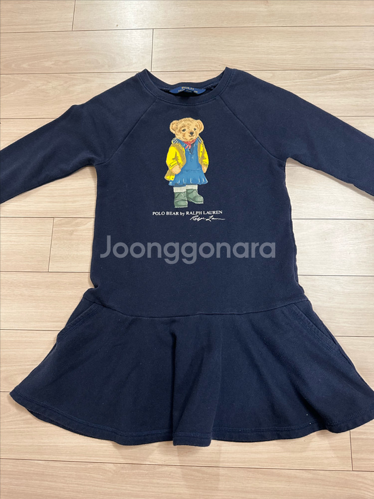 랄프로렌 폴로베어 여아 원피스 6x--0