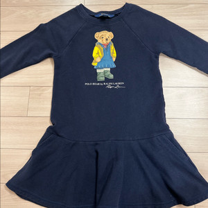 랄프로렌 폴로베어 여아 원피스 6x