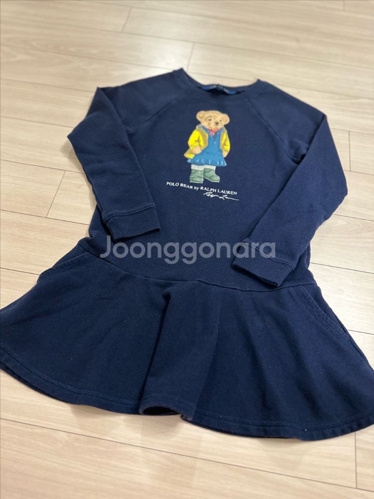 랄프로렌 폴로베어 여아 원피스 6x--2