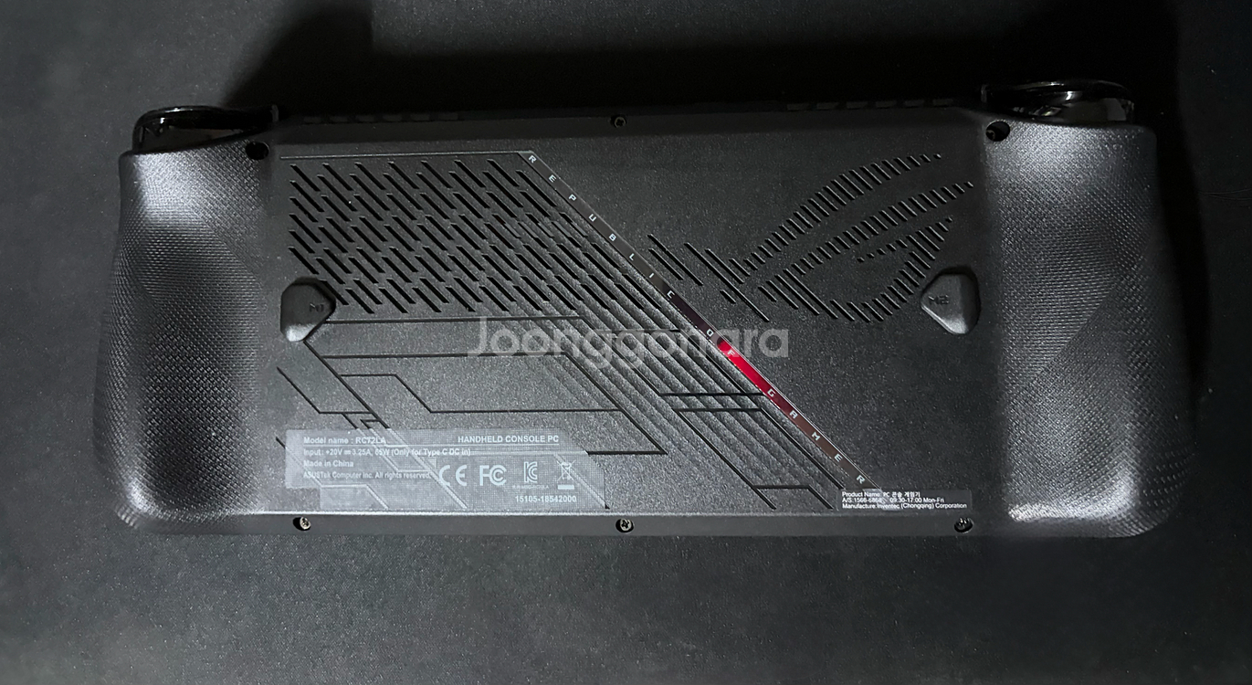 rog ally x 흑갈리 1TB--1