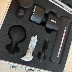 휴그랩 냉온열 마사지건 미사용 새제품 진동 무선 미니