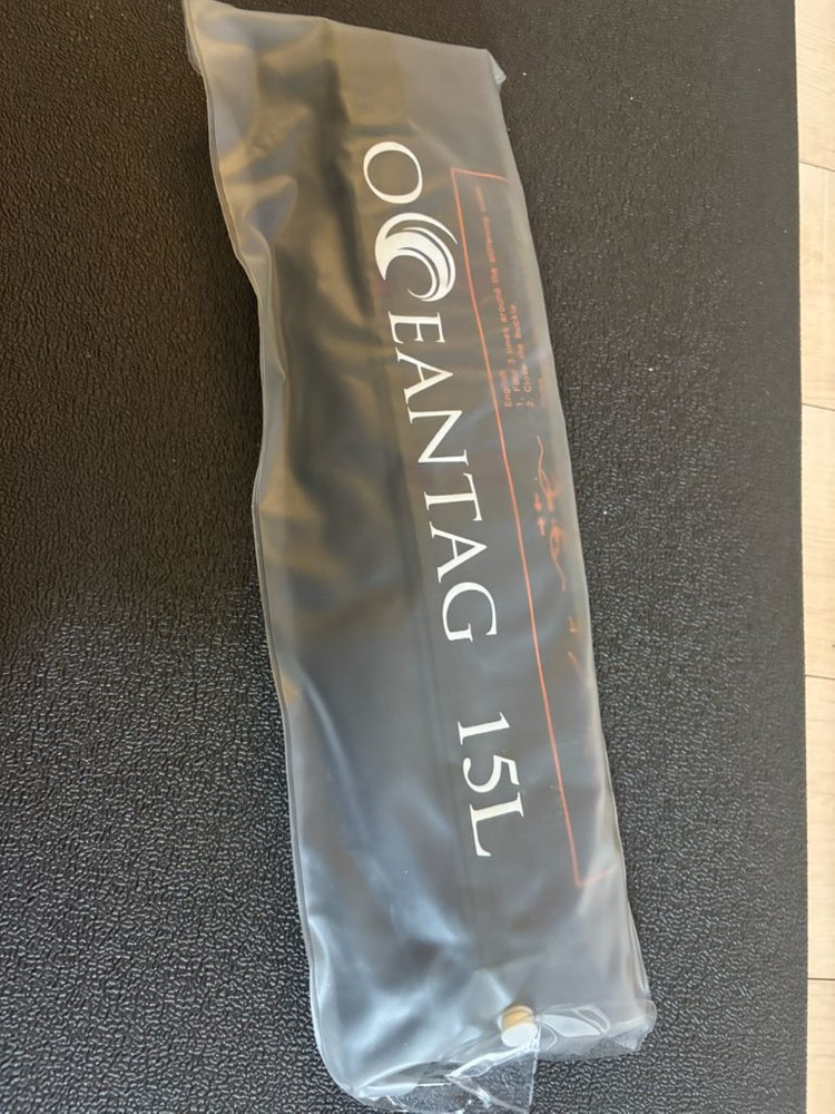 오션태그 드라이백 방수백 15L 미개봉 새제품 판매--2