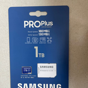 삼성 마이크로Sd 1TB pro plus팝니다