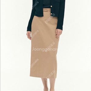 시에 sie 젠느 코튼 벨티드 카멜 새상품 s 팔아요