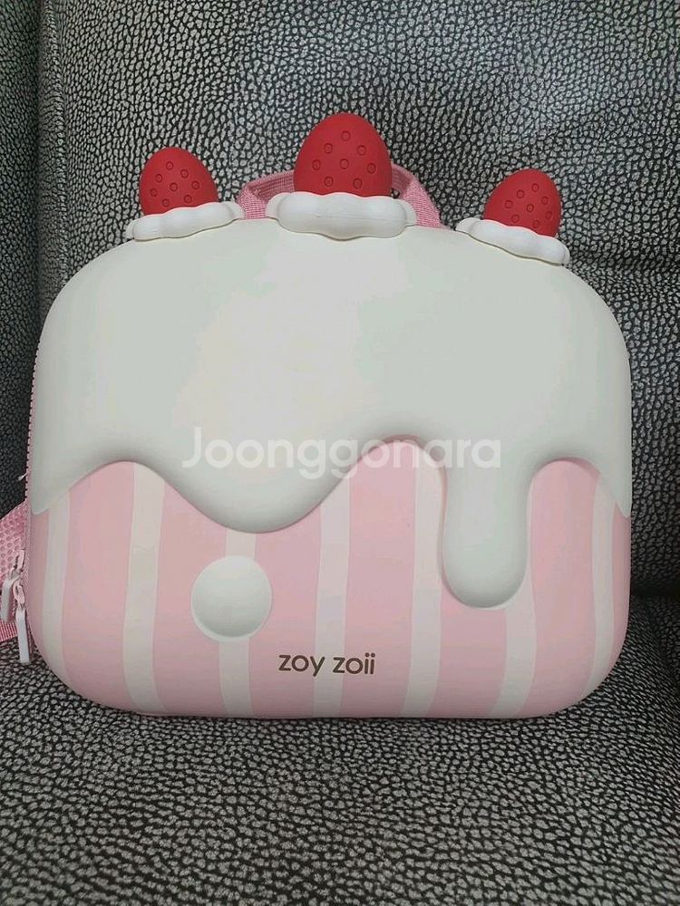 딸기케이크&도넛 아기가방2개 일괄--1