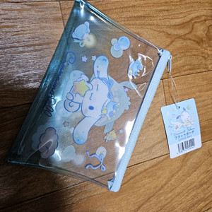 산리오 포차코 시나모롤 양면 파우치 1개새것