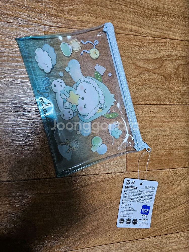 산리오 포차코 시나모롤 양면 파우치 1개새것--1