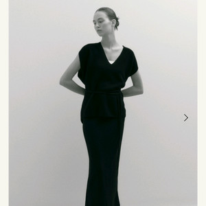 시에 노아 울 니트 스커트