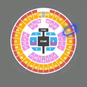 god 콘서트 12/6(토) R석 24구역 2매(연석)