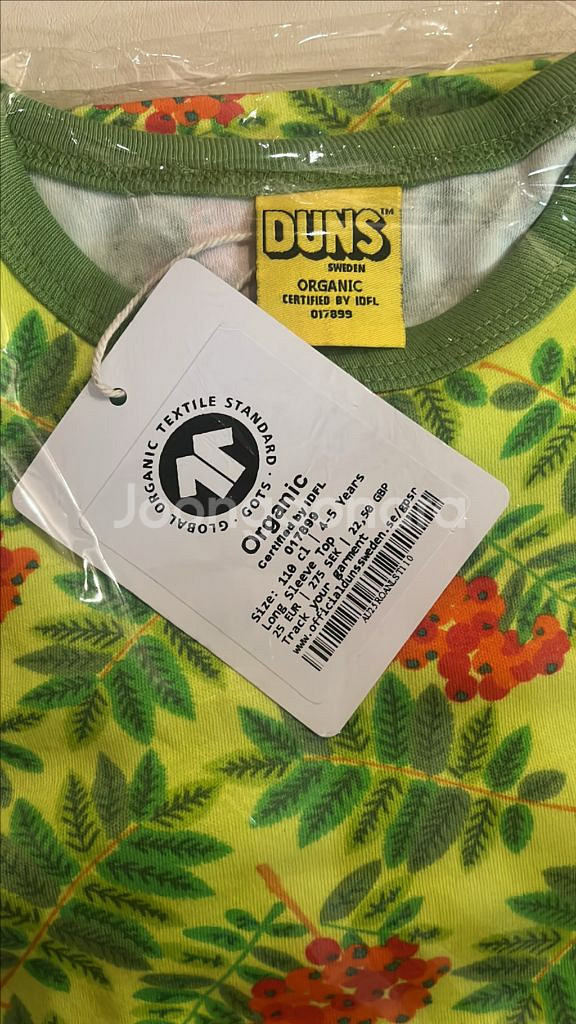 던스 로완 롱슬리브 탑 4-5y 110 새상품--3