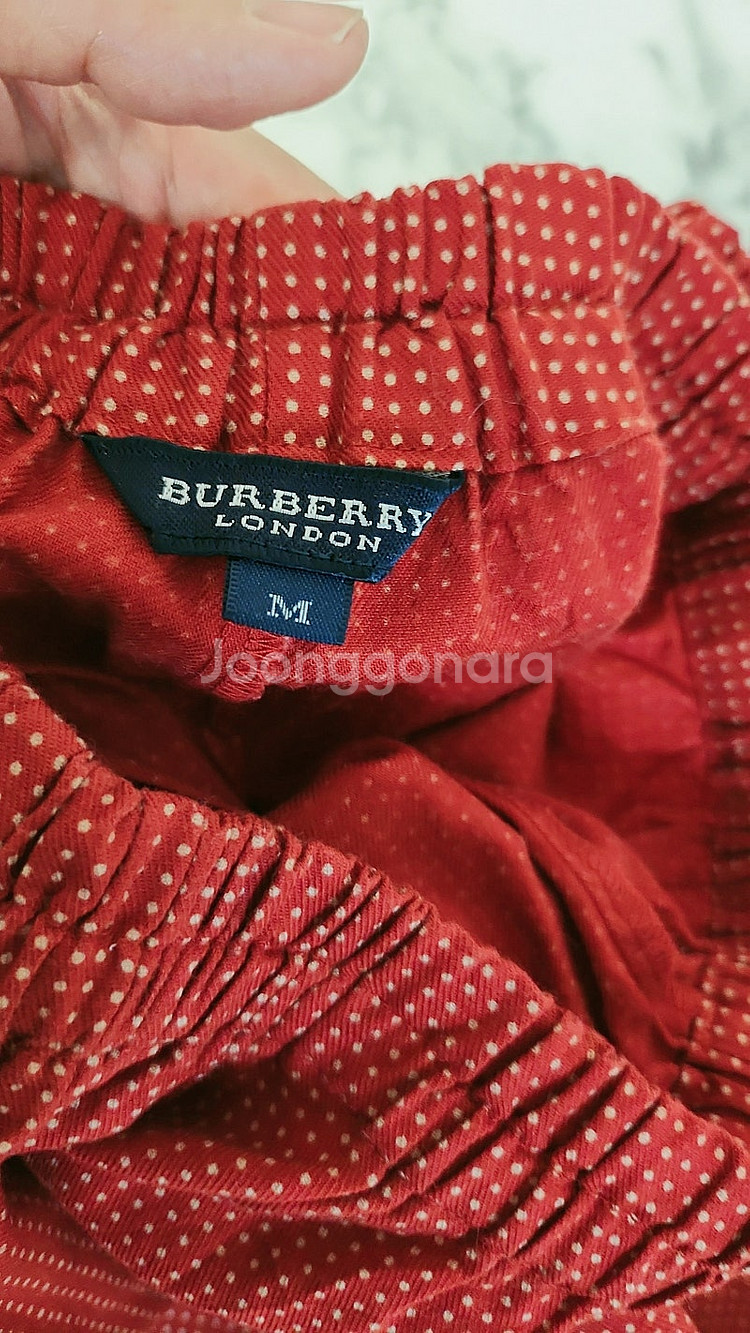 정품. burberry 파자마 세트. 미사용--3