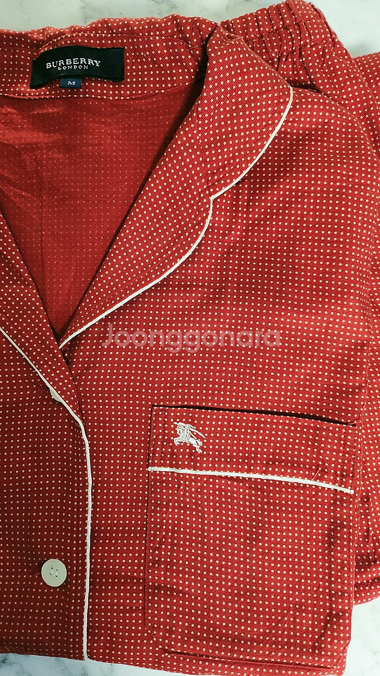 정품. burberry 파자마 세트. 미사용--5