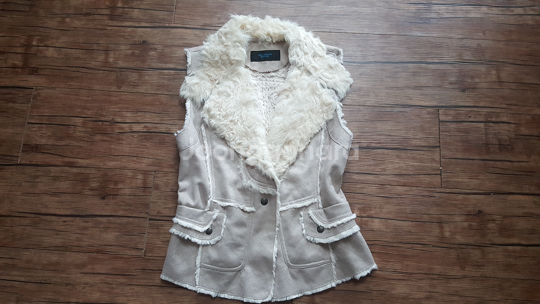 사이즈 5566VISIT IIN NEWYORK양털조끼--0