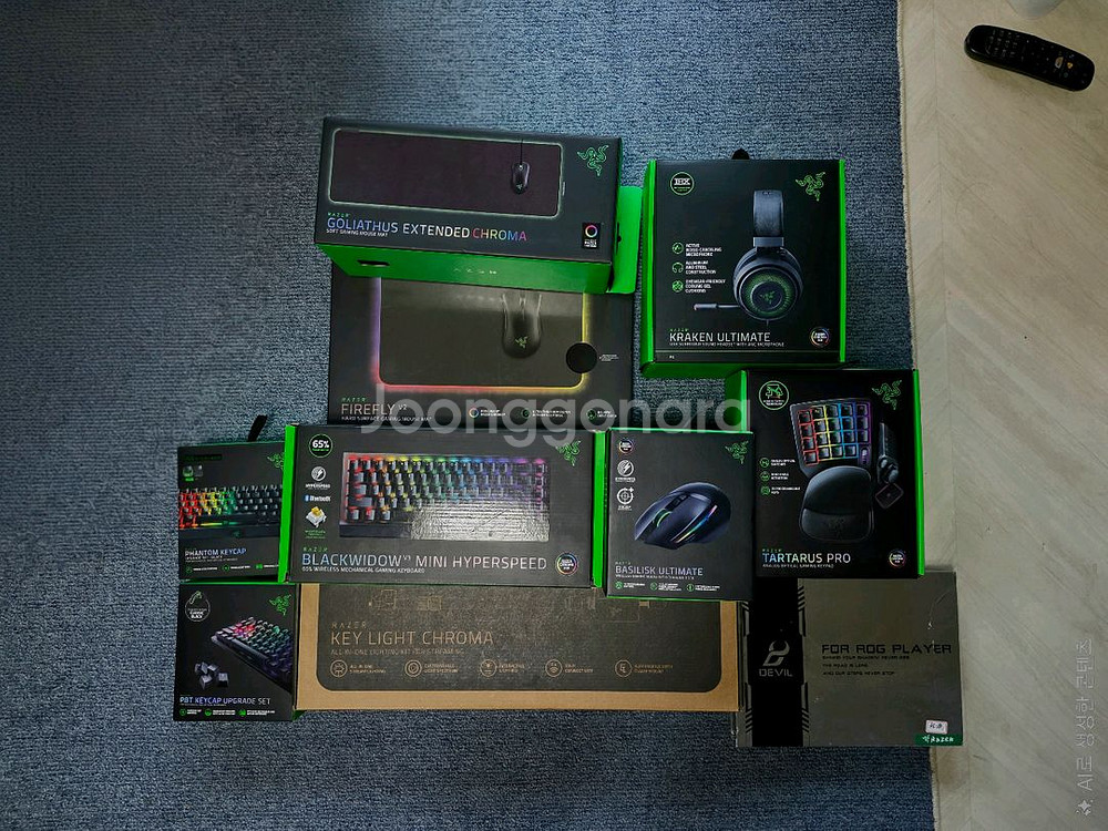 Razer 각종 주변기기 팝니다 내용봐주세요~--0