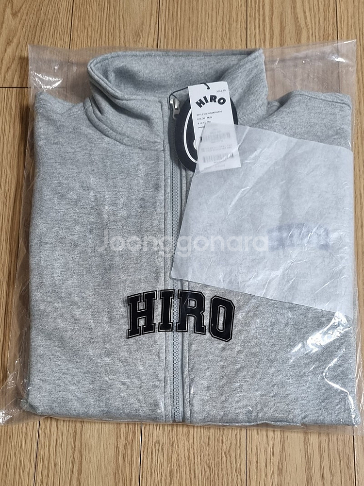 히로 블랭크 집업 그레이 150--2