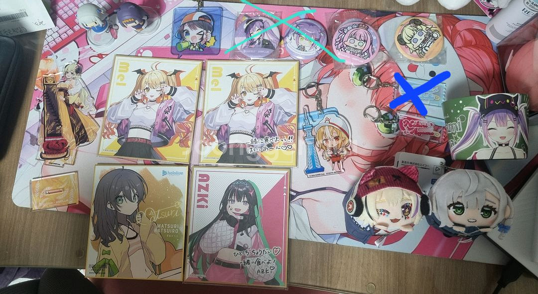 홀로라이브 굿즈 대량 처분--1