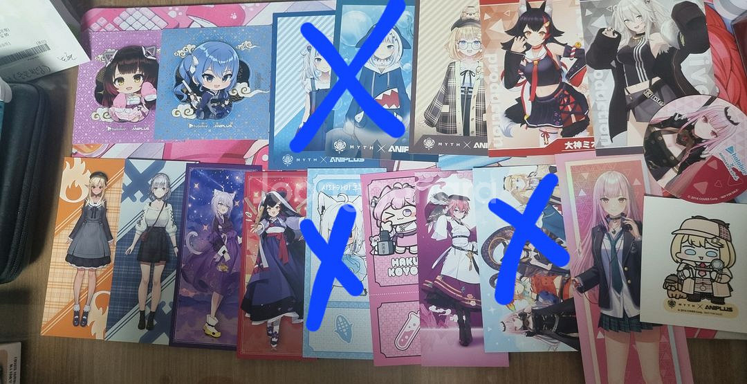 홀로라이브 굿즈 대량 처분--3