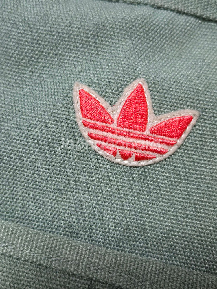 아디다스 파이어버드 로고 빈티지 백--3