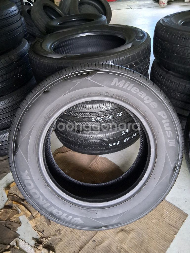 한국24년2056516중고타이어205 65 16타이어--2