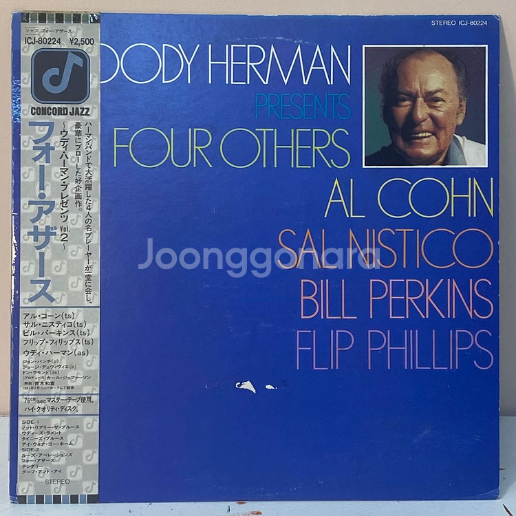 (LP-JAZZ/일본수입반) Woody Herman(우--0