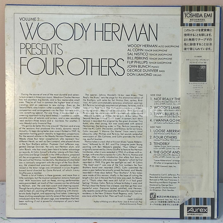 (LP-JAZZ/일본수입반) Woody Herman(우--1