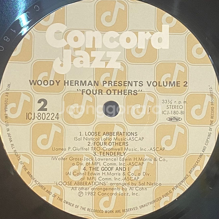 (LP-JAZZ/일본수입반) Woody Herman(우--4