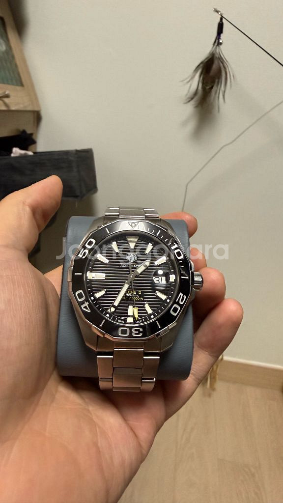 태그호이어 아쿠아레이서 300 오토매틱 43mm--2
