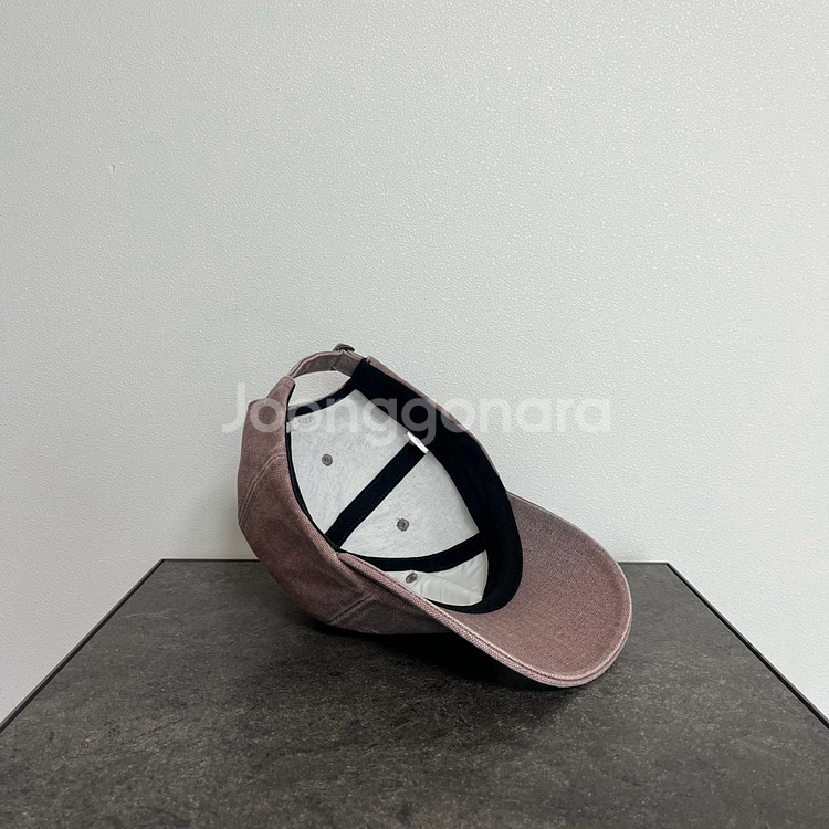 슈프림 피그먼트 워시드 카키 에스로고 S로고 볼캡 모자--6