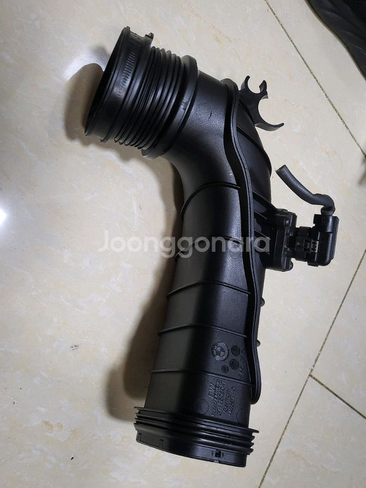 BMW f10 N47 엔진 에어 인테이크 호스+센서--0