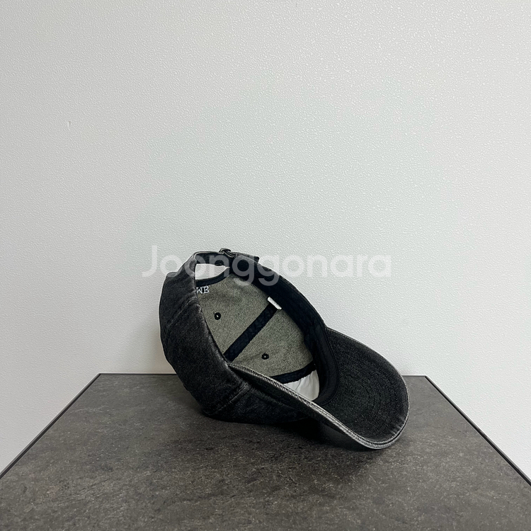슈프림 케블라 데님 블랙 에스로고 S로고 볼캡 모자--6