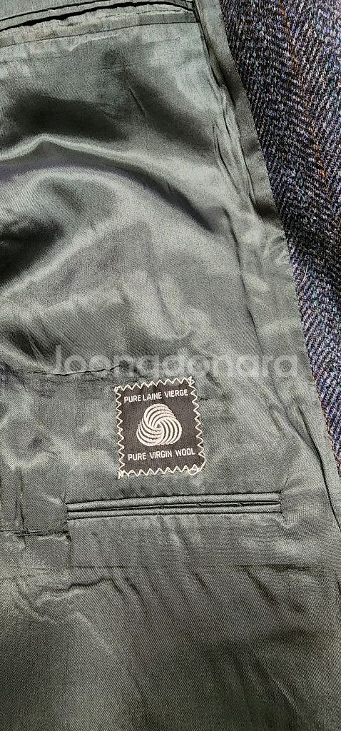 네이비 헤링본 트위드 자켓 3XL~4XL--7