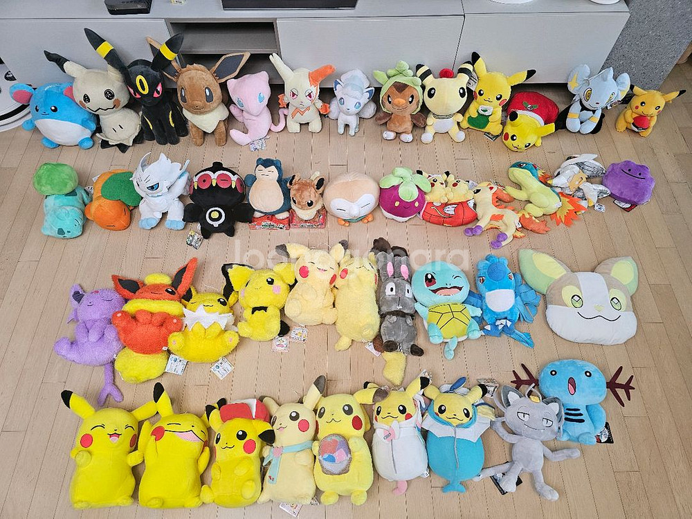 포켓몬 인형 판매 : 달콤아, 도치마론, 뮤, 모꼬모꼬--0