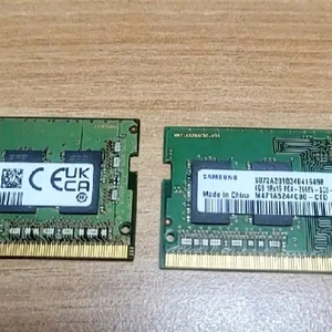 삼성 ddr4 노트북램 4g x 2