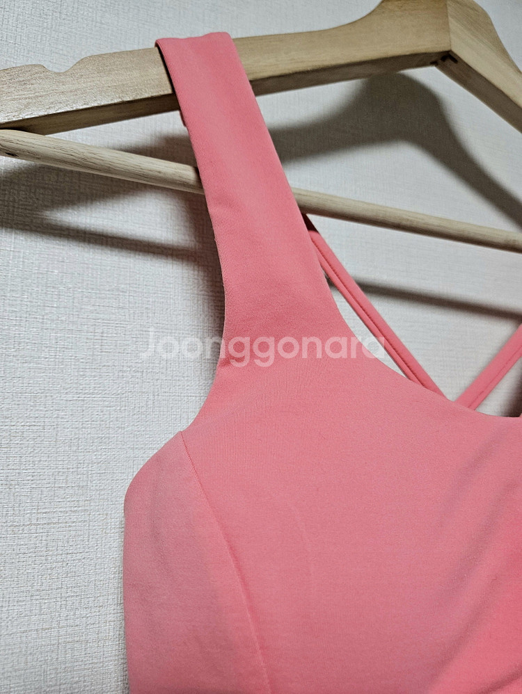룰루레몬 연핑크 브라탑 2사이즈--3