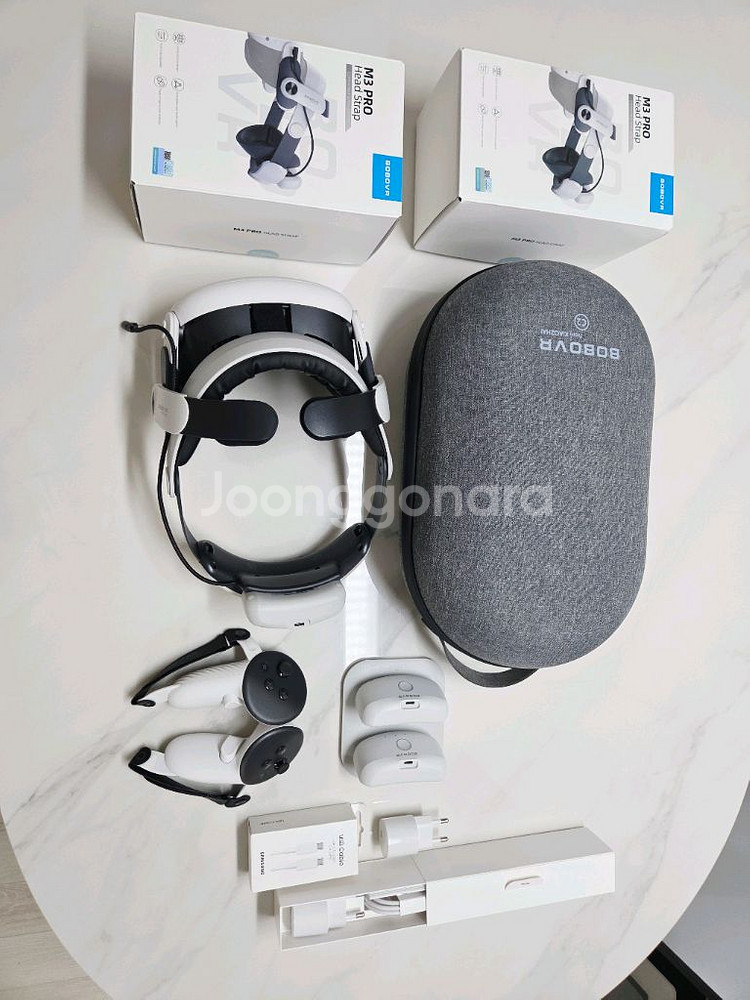 [판매] 메타퀘스트3 512&128GB+스트랩+배터리--3