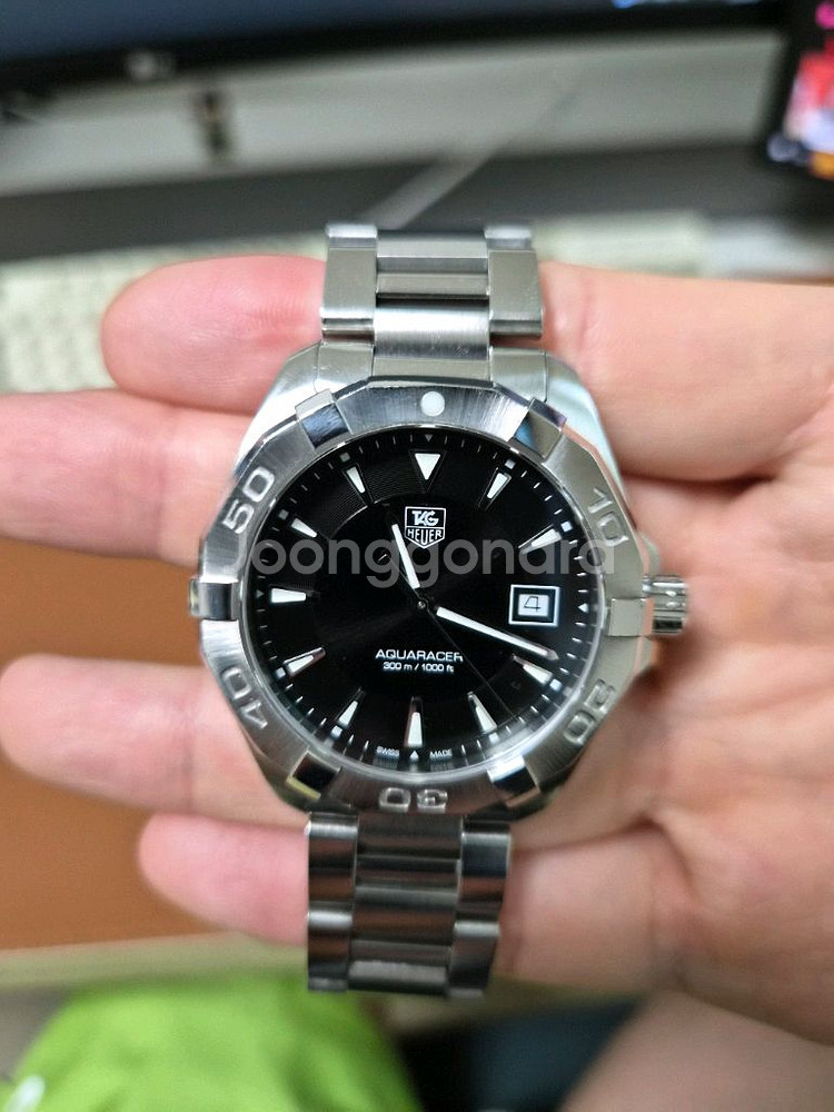 태그호이어 아쿠아레이서 41mm 쿼츠 판매--0