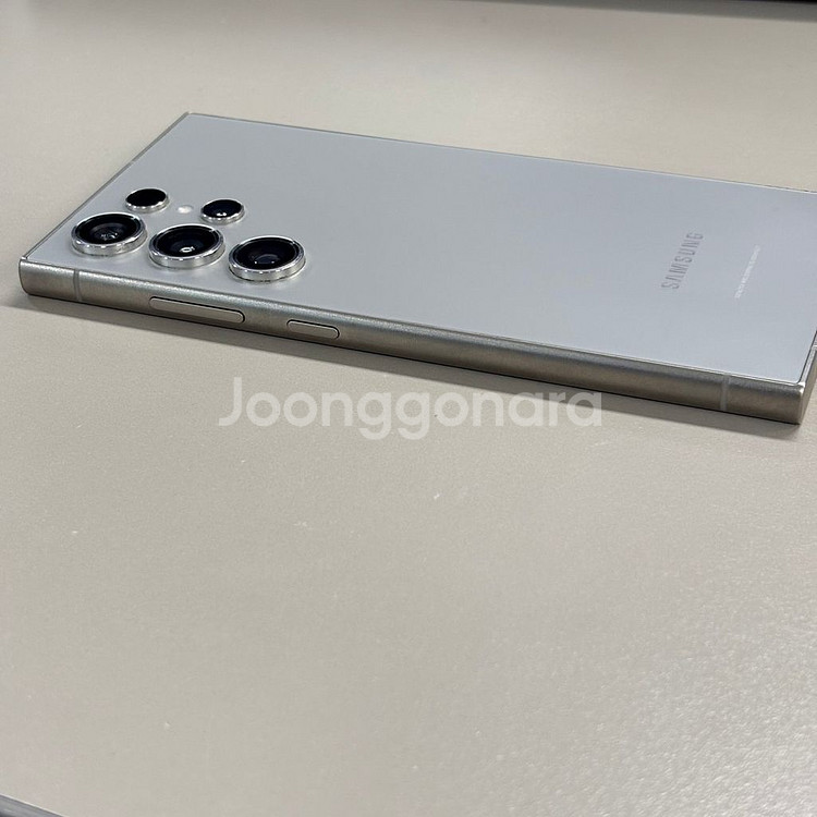 갤럭시S24울트라 내추럴그레이 1테라 단말자급제 판매--7