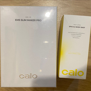 칼로 ems 슬림메이커 프로 괄사 마사지기 로션 새제품