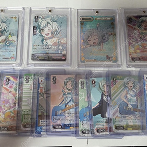 뱅드림 히카와 히나 굿즈 지류 포카 슈발츠 뱅가드 일괄