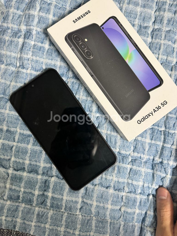갤럭시 A36 (자급제) 128G 어썸블랙--0