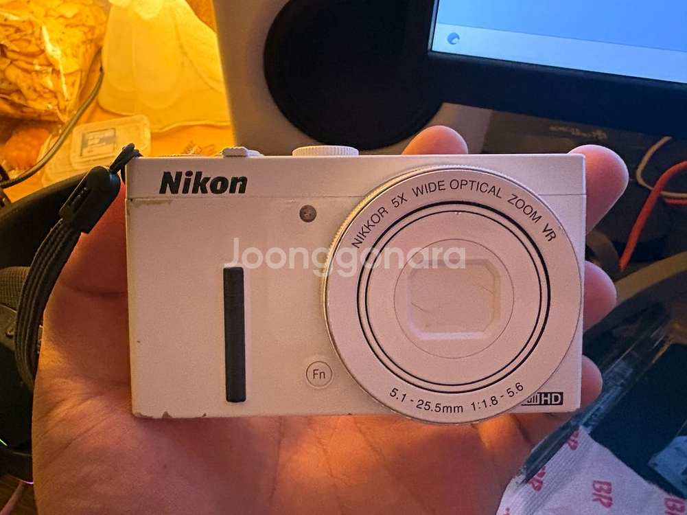 니콘 쿨픽스 p340 화이트 디카--0