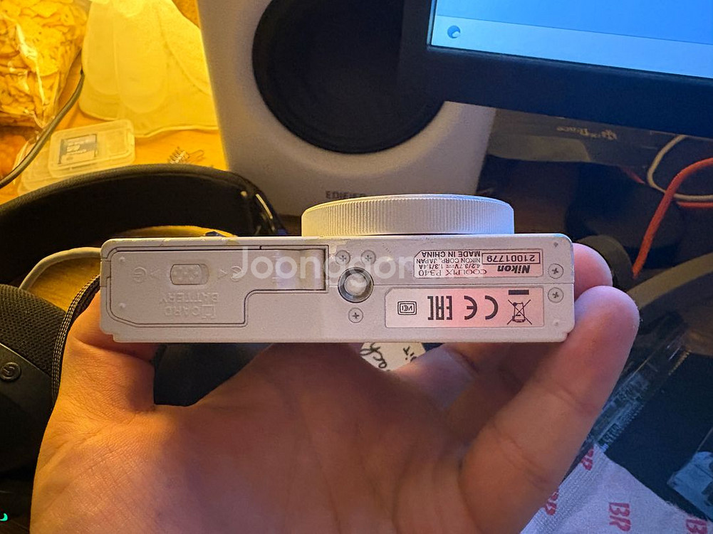 니콘 쿨픽스 p340 화이트 디카--1